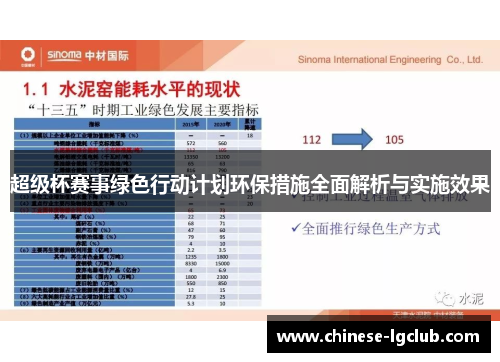 超级杯赛事绿色行动计划环保措施全面解析与实施效果 超级杯赛事绿色行动计划环保措施全面解析与实施效果
